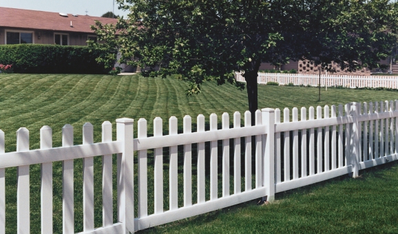 Vinyl Fence Install in Fate, TX