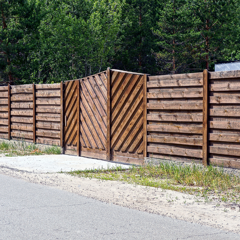 Wood Fence Examples 8