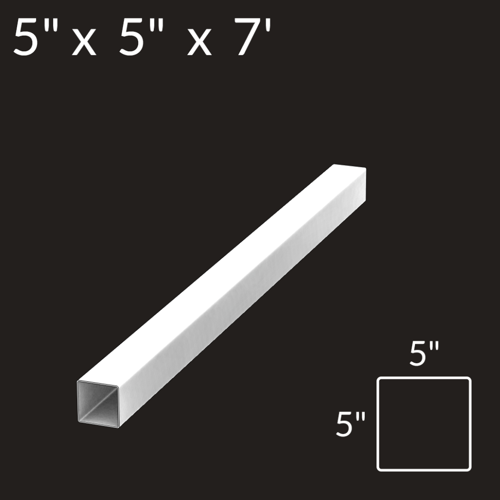 5-inch-x-5-inch-x-7-foot-vinyl-fence-post-end-white-fence-supply-inc