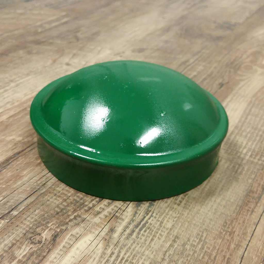 Dome Cap Steel 4inch Green Fence Supply Inc.