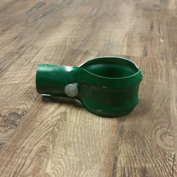 End Rail Clamp 13/8inch x 13/8inch Green Fence Supply Inc.