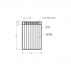 Iron Gate - 60-inch x 42-inch - Denali