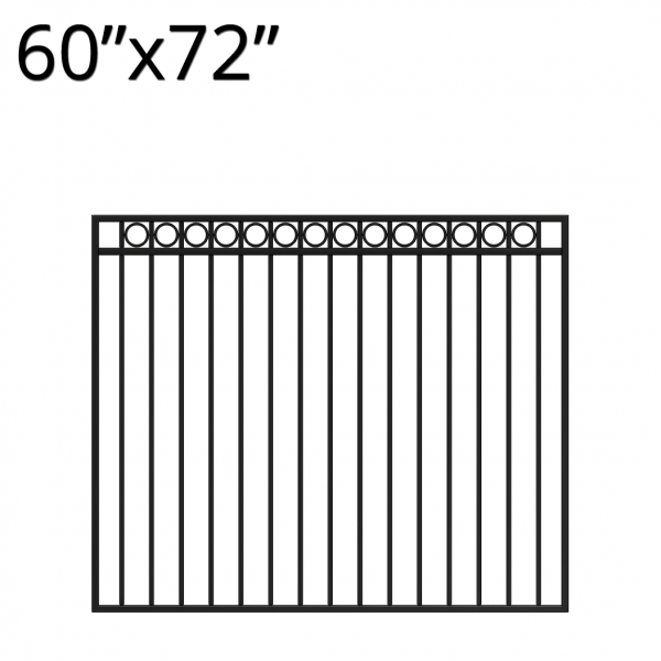 Iron Gate - 60-inch x 72-inch - Denali
