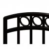 Iron Gate - Arched - 48-inch x 42-inch - Denali