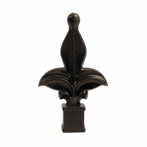 Finial - 1/2-inch - Plastic - Fleur de Lis
