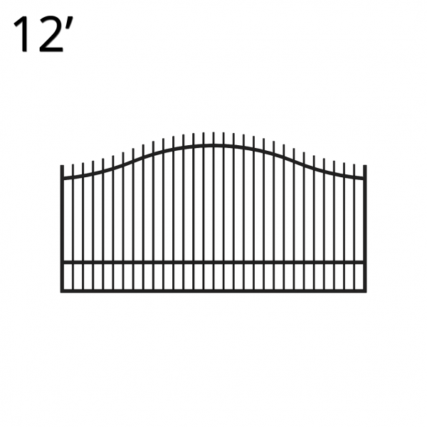 Iron Estate Gate - 60-inch x 12-foot Single - Regal