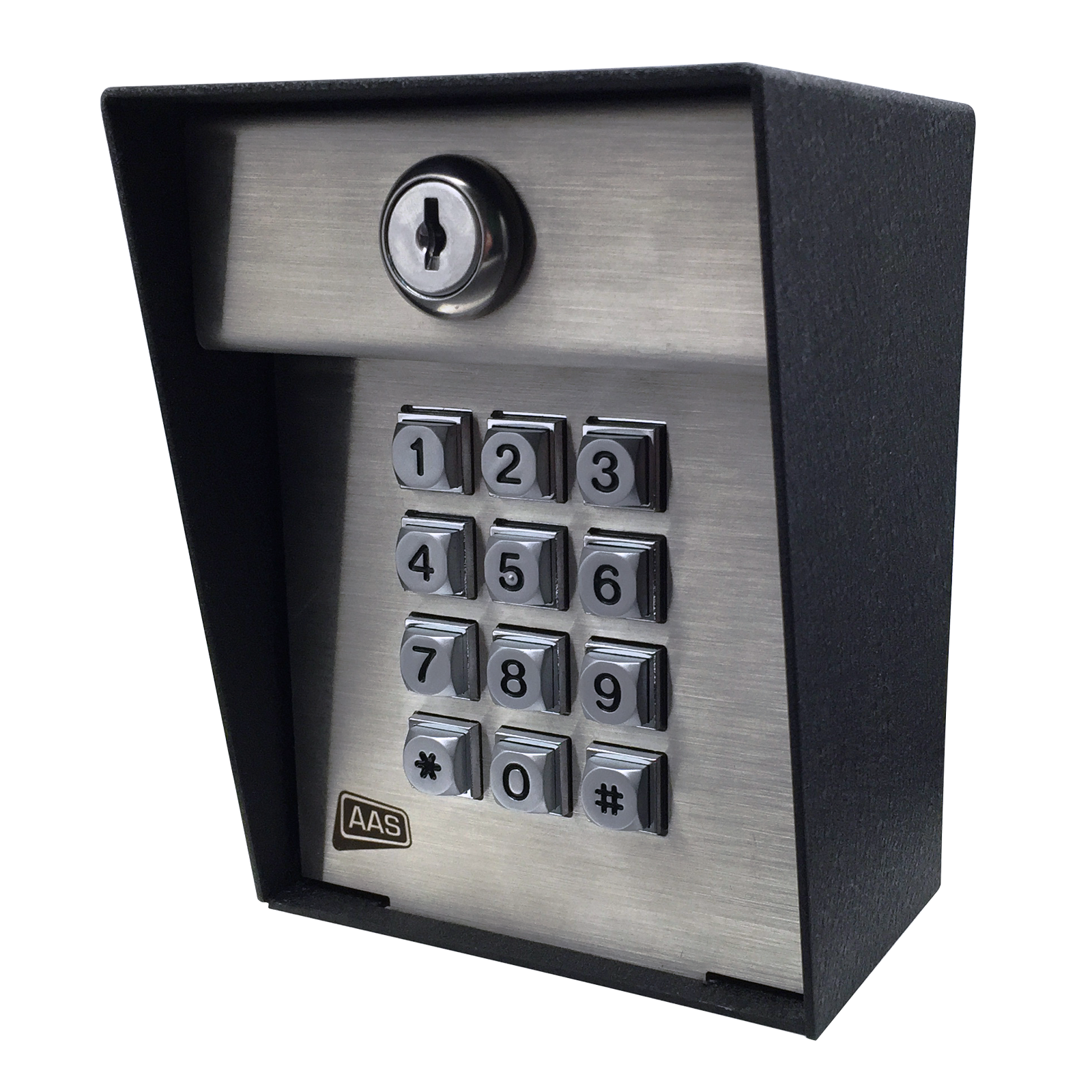 AAS 26 100L CP Advantage DKE Metal Keys 100 Code Keypad 12 24 AC DC