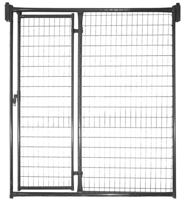 Priefert KF651 6-foot x 5-foot Kennel Front with Single Door - Fence ...