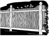 4-foot x 8-foot Vinyl Fence Panel - Stratford - Step - Wide Picket Spacing - White